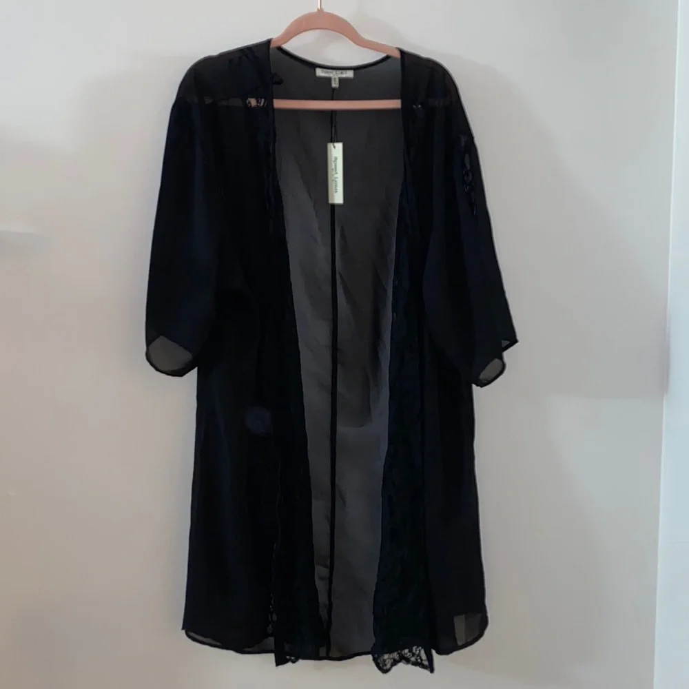 NWT Sheer Robe🕷 - Picture 1 of 3